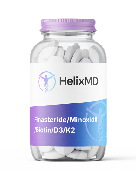 Finasteride/Minoxidil/Biotin/D3/K2
